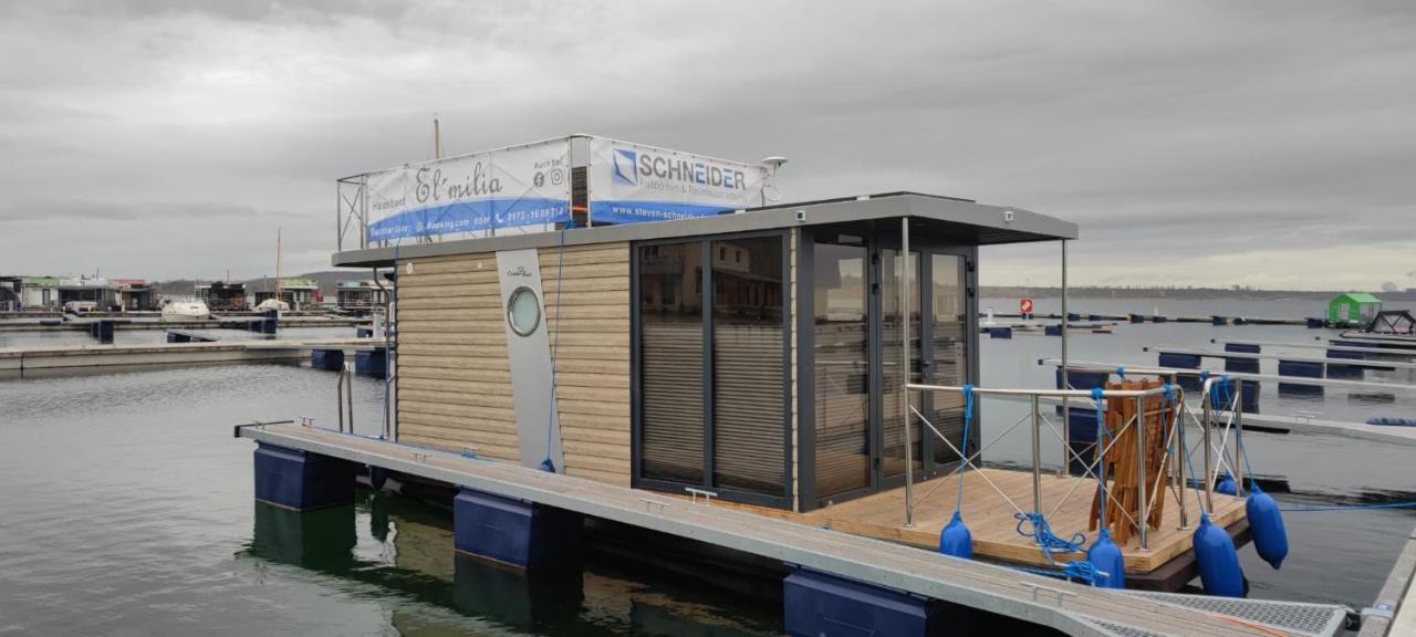 فندق Mobiles Hausboot El'Milia Braunsbedra المظهر الخارجي الصورة