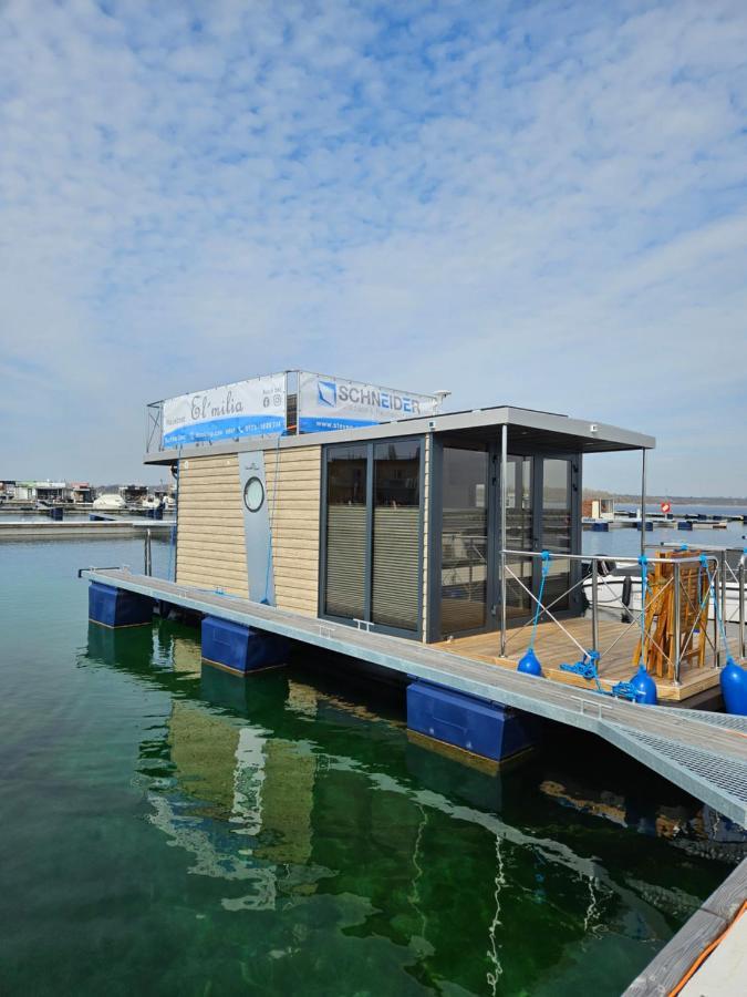 فندق Mobiles Hausboot El'Milia Braunsbedra المظهر الخارجي الصورة